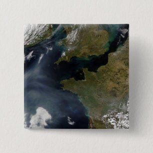 Badge Carré 5 Cm Pollution outre de la France