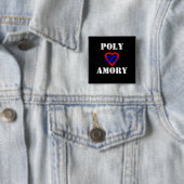 Badge Carré 5 Cm Polyamée (En situation)