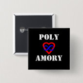 Badge Carré 5 Cm Polyamée (Devant & derrière)