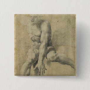 Badge Carré 5 Cm Polyphemus