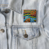 Badge Carré 5 Cm Polyphilos 3 (En situation)
