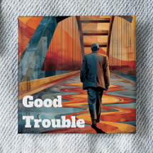 Pont de John Lewis Good Trouble Bridge Crossing