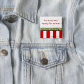 Badge Carré 5 Cm Popcorn (En situation)