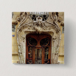 Badge Carré 5 Cm Porte d'entrée aux appartements