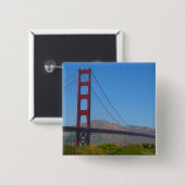 Badge Carré 5 Cm porte dorée (Devant & derrière)