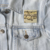 Badge Carré 5 Cm Porto Rico (En situation)