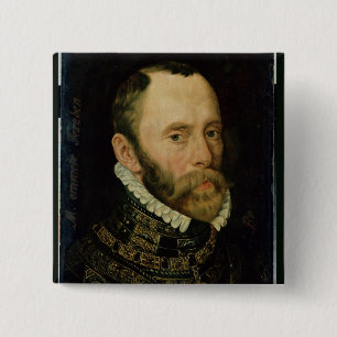 Badge Carré 5 Cm Portrait de Filips van Montmorency