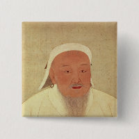 Portrait de Genghis Khan, mongole Khan