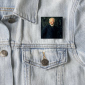 Badge Carré 5 Cm Portrait de Piotr Ilyich Tchaikovsky (En situation)