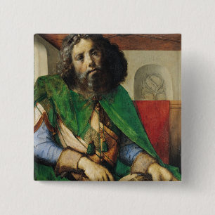 Badge Carré 5 Cm Portrait de Platon c.1475