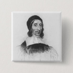 Badge Carré 5 Cm Portrait de Richard Baxter