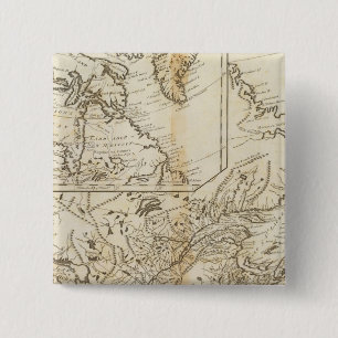 Badge Carré 5 Cm Possession britannique en Amérique du Nord 2