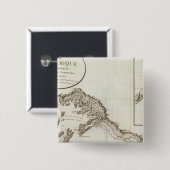 Badge Carré 5 Cm Possession de Point Riou à Point Alaska (Devant & derrière)