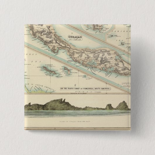 Badge Carré 5 Cm Possession hollandaise (Devant)