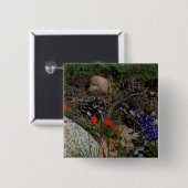 Badge Carré 5 Cm Potpourri (Devant & derrière)