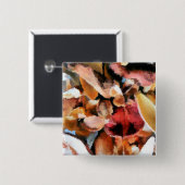 BADGE CARRÉ 5 CM POTPOURRI (Devant & derrière)