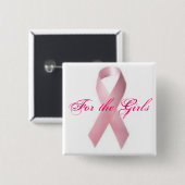 Badge Carré 5 Cm Pour les filles (Devant & derrière)