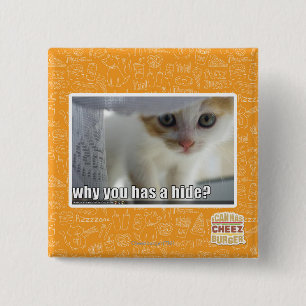 Badge Carré 5 Cm Pourquoi a-t-vous une peau ?