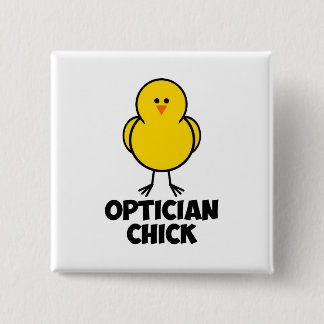 Badge Carré 5 Cm Poussin d'opticien