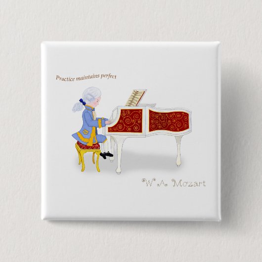 Badge Carré 5 Cm Pratique Conserve Parfaite (Devant)
