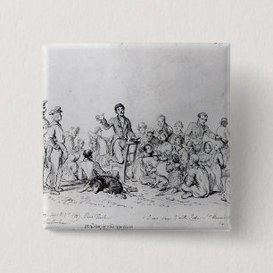 Badge Carré 5 Cm Prédicateur de The Field, 1837