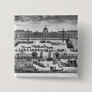 Badge Carré 5 Cm Premier consul de Napoleon Bonaparte,