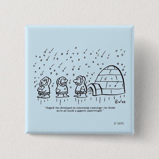 Badge Carré 5 Cm Presse-papiers (Devant)