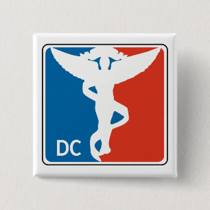 Badge Carré 5 Cm Pro bouton de chiroprakteur