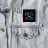 Badge Carré 5 Cm Procureur Vs Felon 2024 (En situation)