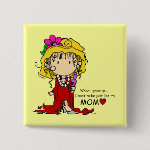 Badge Carré 5 Cm Produit de personnaliser
