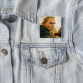 Badge Carré 5 Cm Profil LEGOLAS GREENLEAF™ 3/4 (En situation)