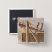 Badge Carré 5 Cm Projet pour un canon (Devant & derrière)