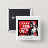 Badge Carré 5 Cm Propagande AC - Déchirante (Devant & derrière)