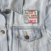 Badge Carré 5 Cm Protéger Roe V Wade, Femmes féministes des droits  (En situation)