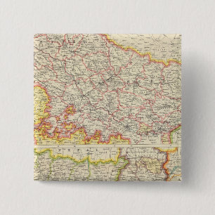 Badge Carré 5 Cm Provinces du Bas-Gange