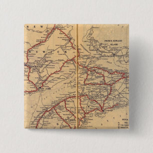 Badge Carré 5 Cm Provinces maritimes 2