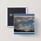 Badge Carré 5 Cm Psaume 23 Beautiful (Devant & derrière)