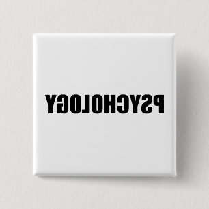 Badge Carré 5 Cm Psychologie inverse