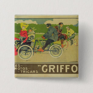 Badge Carré 5 Cm Publicité par affichage