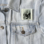 Badge Carré 5 Cm Publicité pour 'Cocoa de Cadbury (En situation)