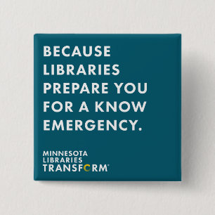 Badge Carré 5 Cm Puisque sachez turquoise boutonnez