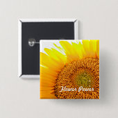 Badge Carré 5 Cm Puissance de flux (Devant & derrière)