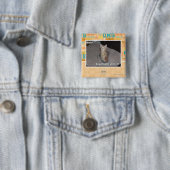 Badge Carré 5 Cm Puits ? (En situation)