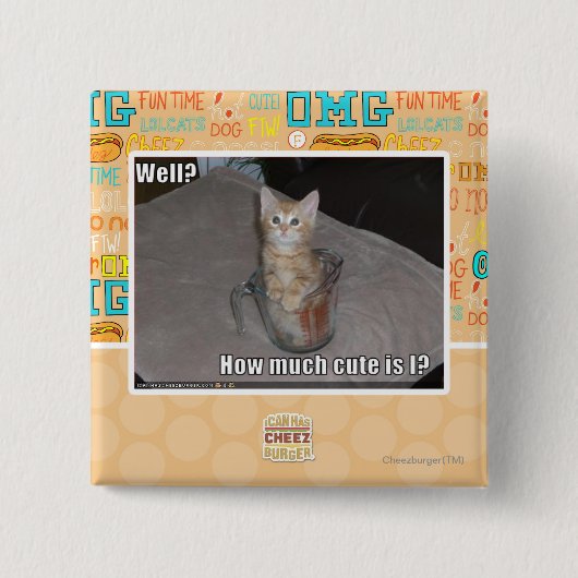 Badge Carré 5 Cm Puits ? (Devant)