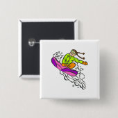 Badge Carré 5 Cm Pullover de fille (Devant & derrière)