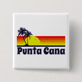 Badge Carré 5 Cm Punta Cana (Devant)