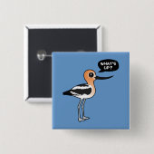 Badge Carré 5 Cm Quoi de neuf ? (Devant & derrière)