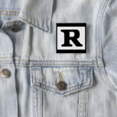 Badge Carré 5 Cm R évalué, système de notation (En situation)