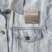 Badge Carré 5 Cm Ranch des fruits de Chapin (En situation)