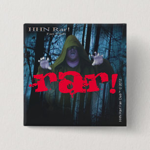 Badge Carré 5 Cm RAR de HHN ! 2" bouton carré 2